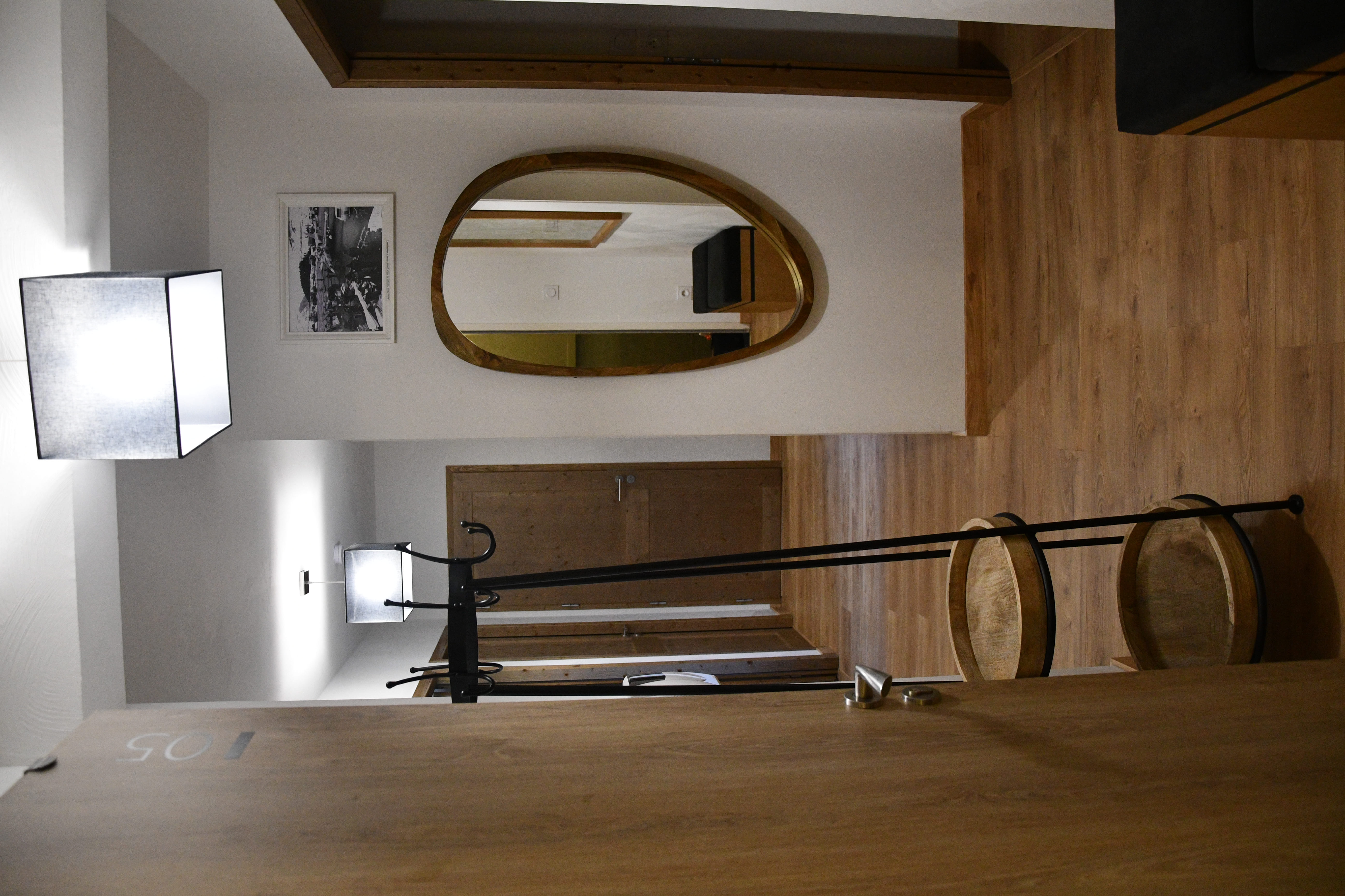 L'entrée luxueuse du Valnéa 105